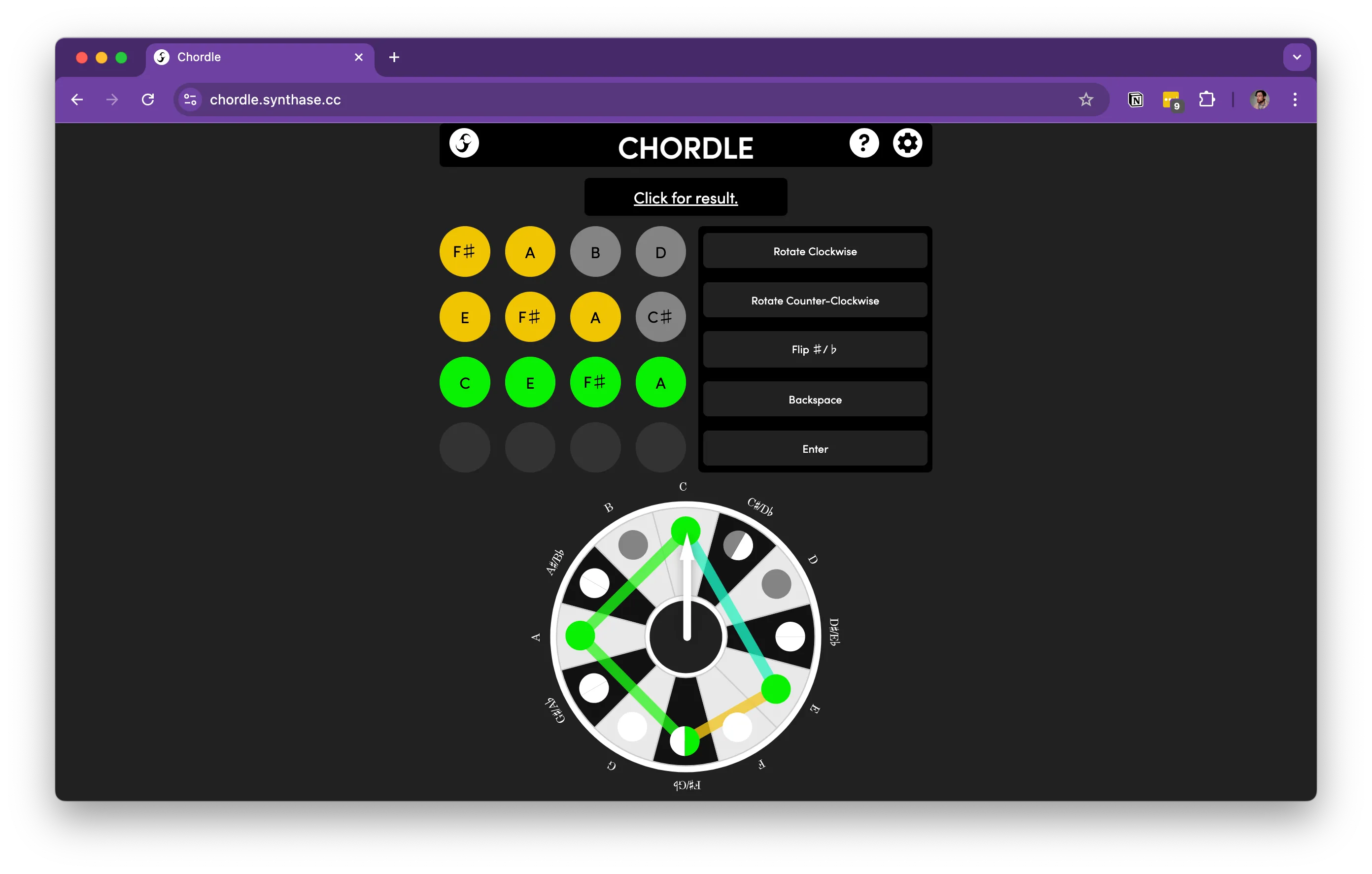 Chordle UI